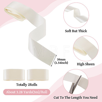 2Rolls Polyester Ribbon OCOR-TA0004-22H-1