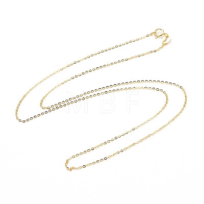 925 Sterling Silver Cable Chains Necklace for Women STER-I021-08B-G-1