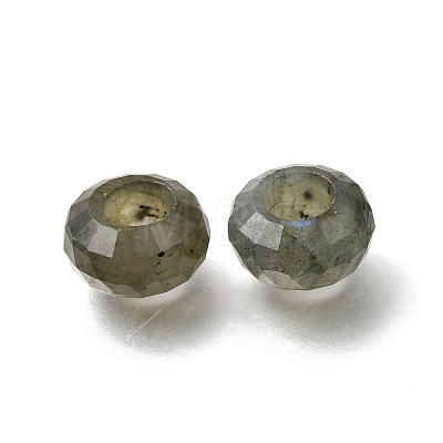 Natural Labradorite European Beads GG-NH0003-A01-1