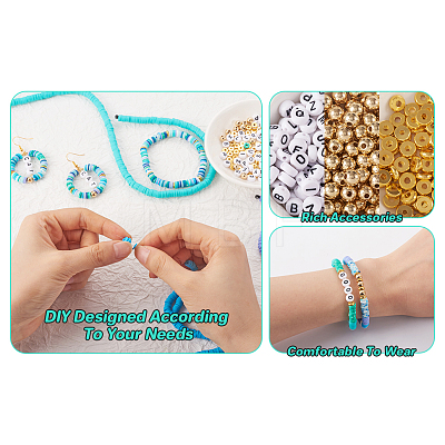 DIY Beads Jewelry Making Finding Kit DIY-TA0003-89-1