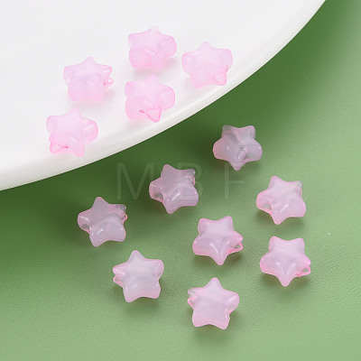 Imitation Jelly Acrylic Beads MACR-S373-45-E10-1