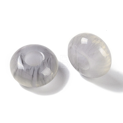 Two Tone Resin European Beads RESI-F055-09G-1