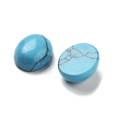 Synthetic Turquoise Cabochons G-G145-01A-27-1