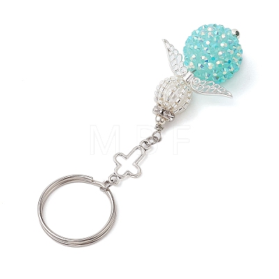 Seed Beads Keychain KEYC-MZ00013-02-1