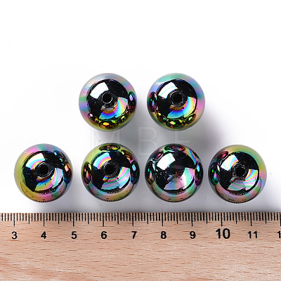 Opaque Acrylic Beads X-MACR-S370-D20mm-S002-1