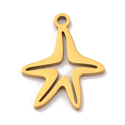 201 Stainless Steel Pendants STAS-U016-08G-03-1