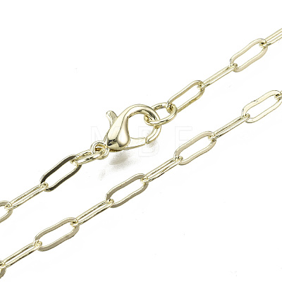 Brass Paperclip Chains MAK-S072-10A-14KC-1
