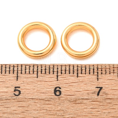 Brass Closed Jump Rings KK-CBA25B2-14G-1