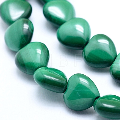 Natural Malachite Beads Strands G-D0011-02-8mm-1