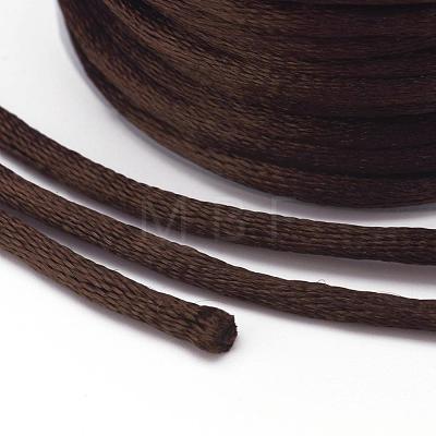 Nylon Satin Rattail Cords NWIR-L006-2mm-03-1