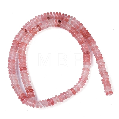 Cherry Quartz Glass  Beads Strands G-Q189-B03-01-1