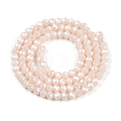 Electroplate Glass Beads Strands LS-EGLA-A044-P3mm-A05-1