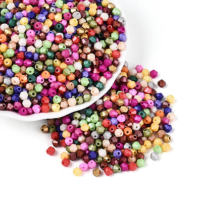 Baking Paint Pearlized Glass Seed Beads SEED-T007-21A-1