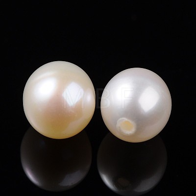 Natural Cultured Freshwater Pearl Beads X-OB007-1