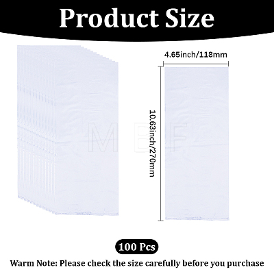 100Pcs PVC Remote Control Heat Shrink Film DIY-GF0013-54-1