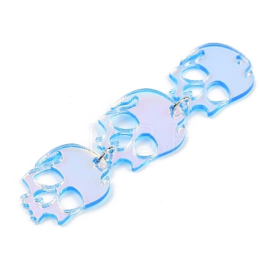 Halloween Theme Transparent Acrylic Big Pendants FIND-I052-12P-1