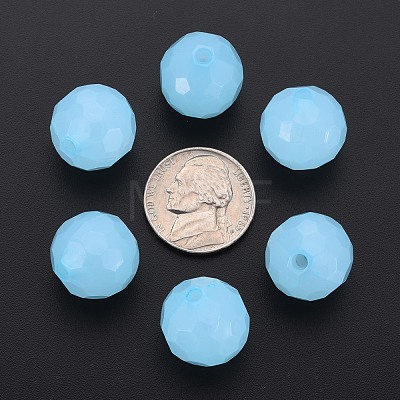 Imitation Jelly Acrylic Beads MACR-S373-97C-E08-1