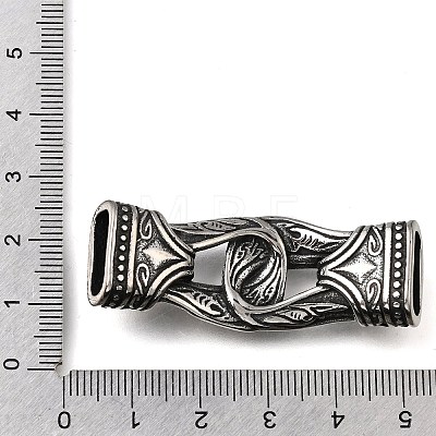 Viking Knot 304 Stainless Steel Connector Charms STAS-F356-12AS-02-1