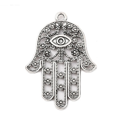 Tibetan Style Alloy Pendants X-TIBEP-ZN60334-AS-FF-1