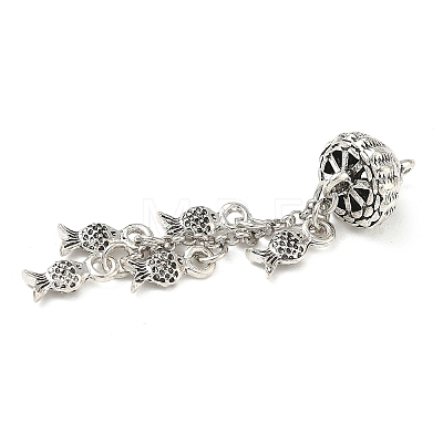 Tibetan Style Alloy Big Pendants FIND-H056-05AS-1