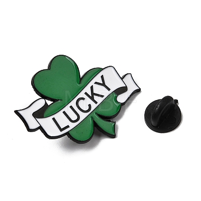 Saint Patrick's Day Alloy Enamel Brooches JEWB-D310-05EB-01-1