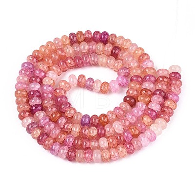 Glass Beads Strands GLAA-N059-5x8mm-24-1