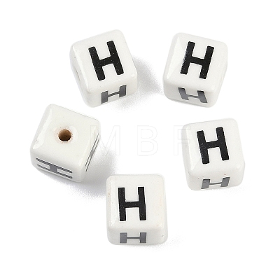 Porcelain Beads X1-PORC-R003-08H-1