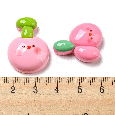 Opaque Resin Decoden Cabochons RESI-F052-B11-1