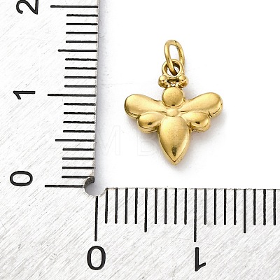 304 Stainless Steel Rhinestone Pendants STAS-E550-32G-1