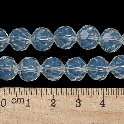 Imitation Jade Glass Beads Stands EGLA-A035-J10mm-D06-1