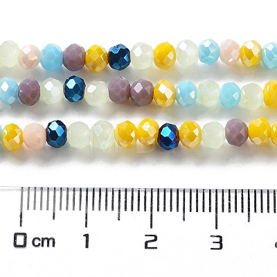 Glass Beads Strands EGLA-A034-M4mm-32-1