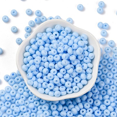 Baking Paint Glass Seed Beads SEED-C003-02A-1