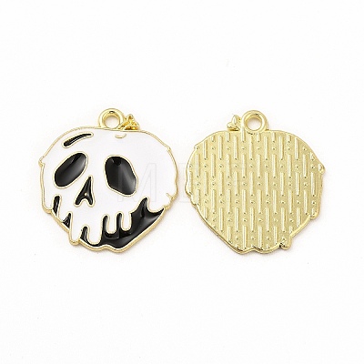 Rack Plating Alloy Enamel Pendants FIND-G054-20LG-01-1