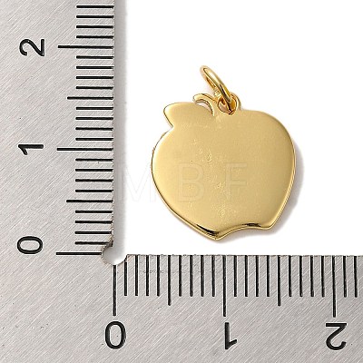 Rack Plating Brass Charms KK-U027-25G-1