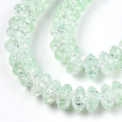 Crackle Glass Beads GLAA-S192-004H-1