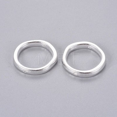 Tibetan Style Ring Bead Frames X-EA13622Y-NFS-1