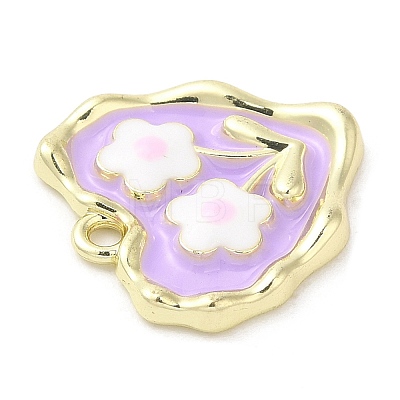 Alloy Enamel Pendants PALLOY-P294-04G-04-1