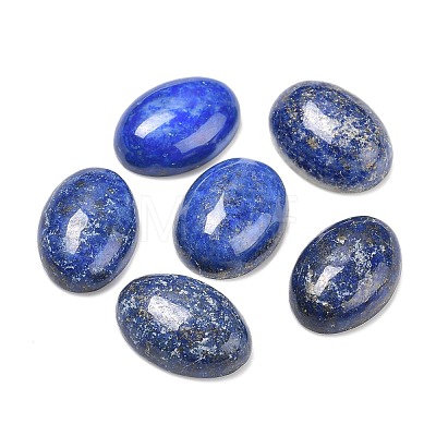 Natural Lapis Lazuli Cabochons G-R474-009B-1