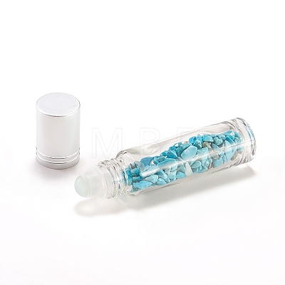 Glass Roller Ball Bottles AJEW-SZ0001-19J-1