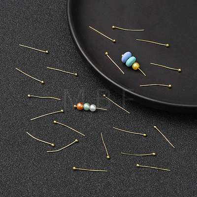 Brass Ball Head pins KK-R020-04G-1