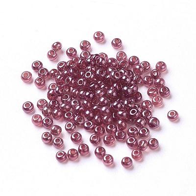12/0 Grade A Round Glass Seed Beads X-SEED-Q011-F508-1