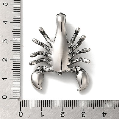 316L Surgical Stainless Steel Pendants STAS-H194-04AS-1