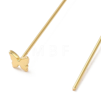 Rack Plating Brass Head pins KK-M265-04G-1