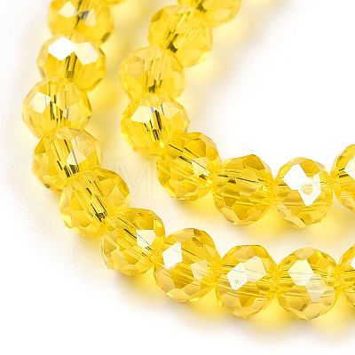 Electroplate Glass Beads Strands LS-EGLA-A034-T4mm-A35-1