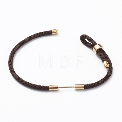 Braided Nylon Cord Bracelet Making MAK-A017-D01-10G-1