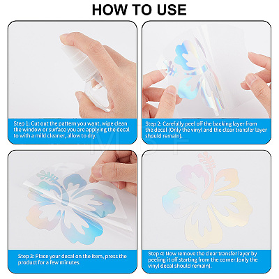 PET Waterproof Self-Adhesive Stickers DIY-WH0308-230-1