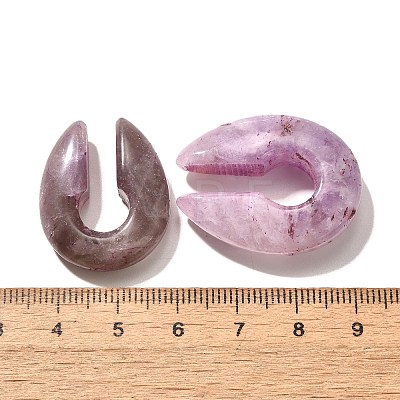 Natural Amethyst Ear Plugs Gauges G-I359-13B-01-1