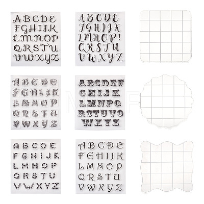 Silicone Stamps DIY-TA0003-42-1