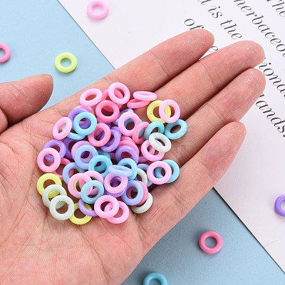 Opaque Acrylic Linking Rings MACR-S373-30H-1