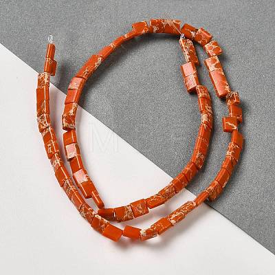 Synthetic Imperial Jasper Beads Strands G-F762-A09-01-1